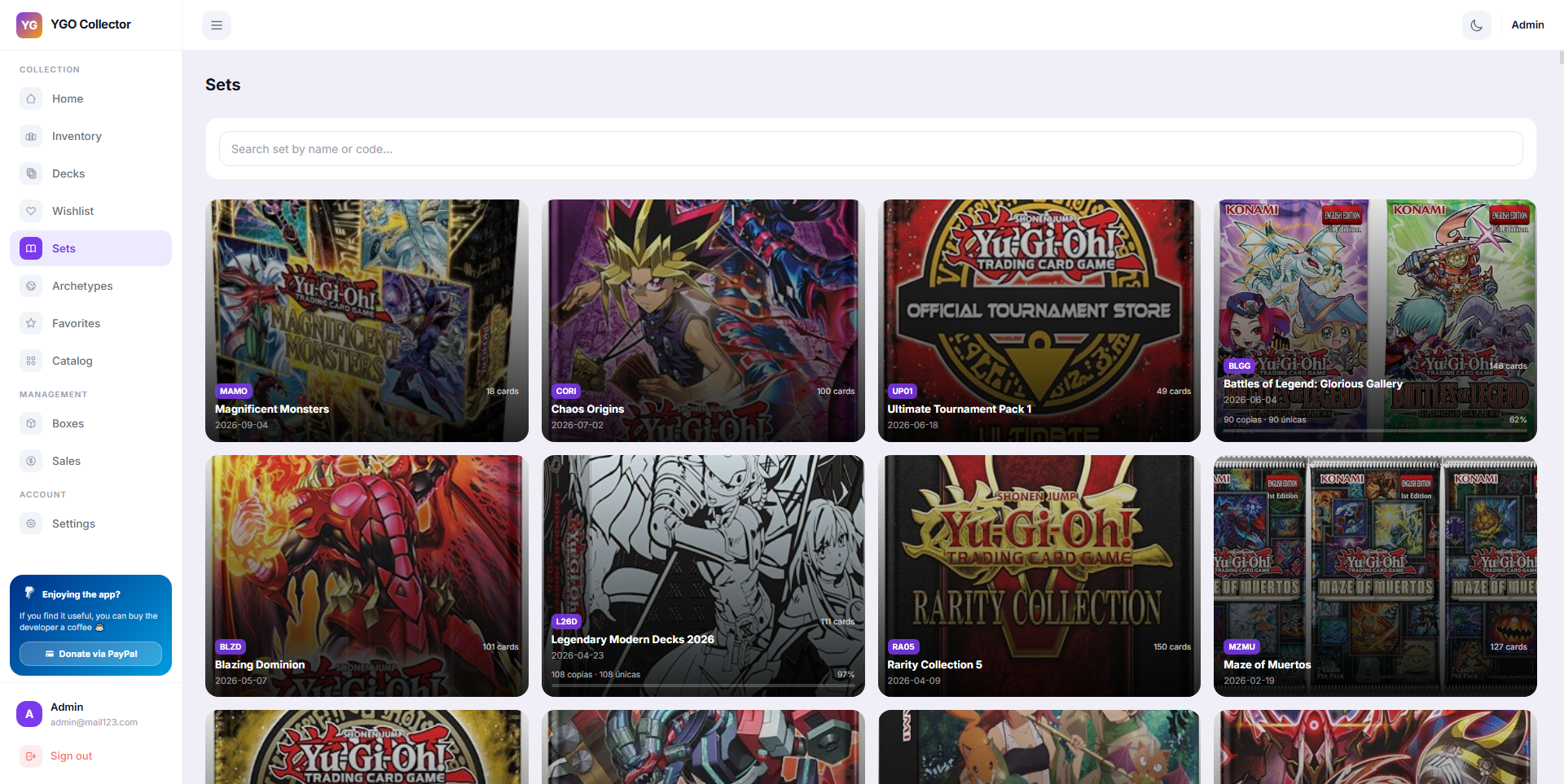 YGO Card Collector screenshot 3